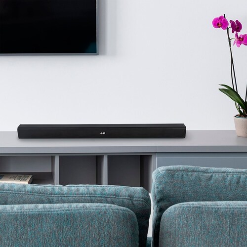 SoundBar Bluetooth Ghia GSB-012 de 20W, Recargable, Óptico, USB, Auxiliar, FM