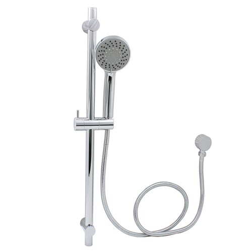 Accesorios Baño Redondo Regadera Teléfono Salida Tina Cromado