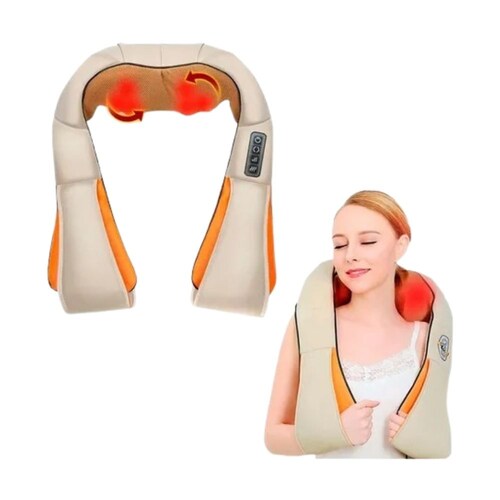Masajeador para cuello y espalda Gagets&Fun con regulación de masajes y calor