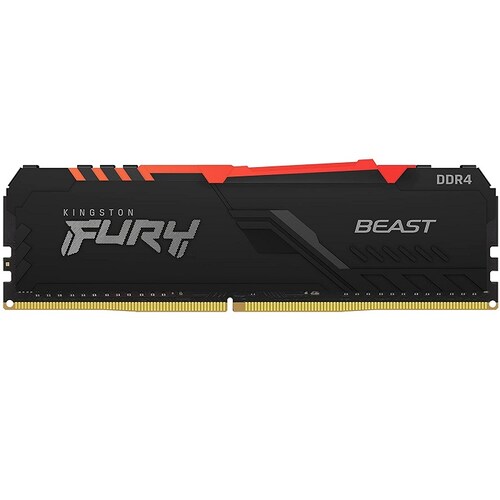 Memoria Ram DDR4 Kingston Fury Beast RGB 3000MHz 16GB PC4-24000 KF430C15BB1A/16
