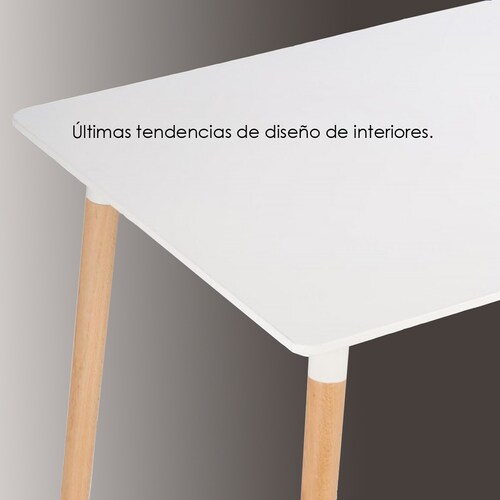 Mesa Comedor Oslo Color Blanco Ilios Innova