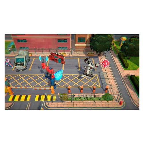 videojuego Transformers Battlegrounds NSW