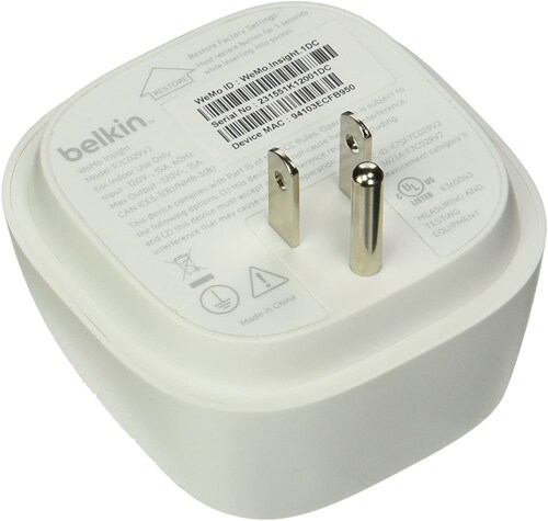 Interruptor Wi-Fi Insight de WEMO