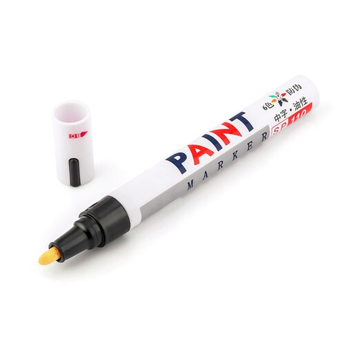 4 Piezas Marcador Plumon Llanta Carro Bici Moto Auto Letras