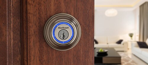 Cerradura Kwikset Kevo (2.ª generación) Candado inteligente Bluetooth táctil. 