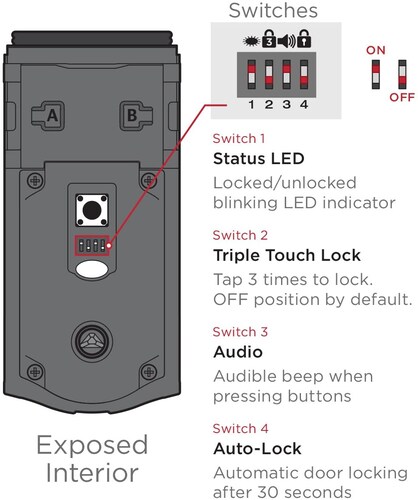 Cerradura Kwikset Kevo (2.ª generación) Candado inteligente Bluetooth táctil. 