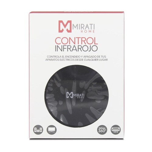 Control Remoto Infrarrojo Universal Smart, Mirati Home MIRI1, 2.4 GHz, compatible con Alexa y Google Assitant