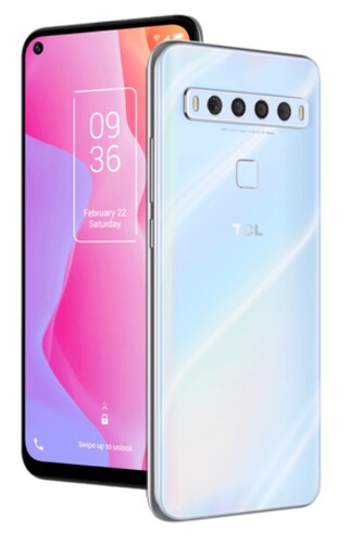 Celular TCL 10L 128GB/6GB RAM. Blanco perla