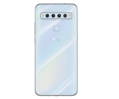 Celular TCL 10L 128GB/6GB RAM. Blanco perla