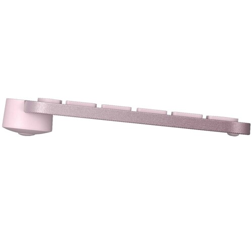 Teclado Logitech MX Keys Mini Iluminado Inalambrico Bluetooth Recargable Rosa 920-010478.