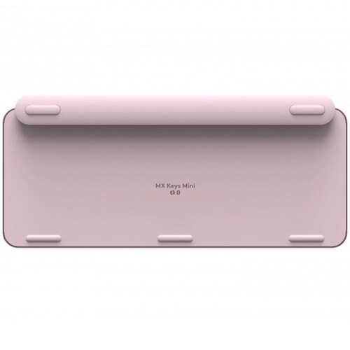 Teclado Logitech MX Keys Mini Iluminado Inalambrico Bluetooth Recargable Rosa 920-010478.