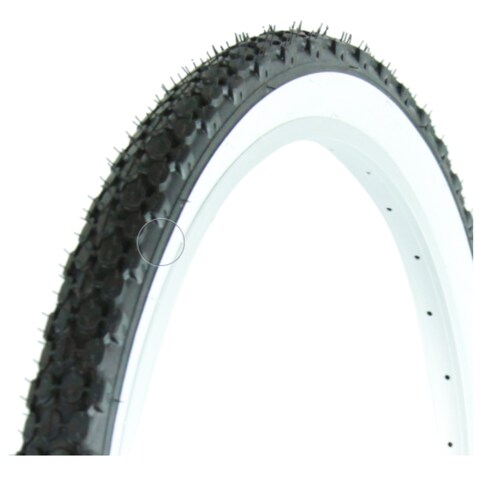 Llanta Bicicleta 26X2.125 57-559 City Cara Blanca Benotto