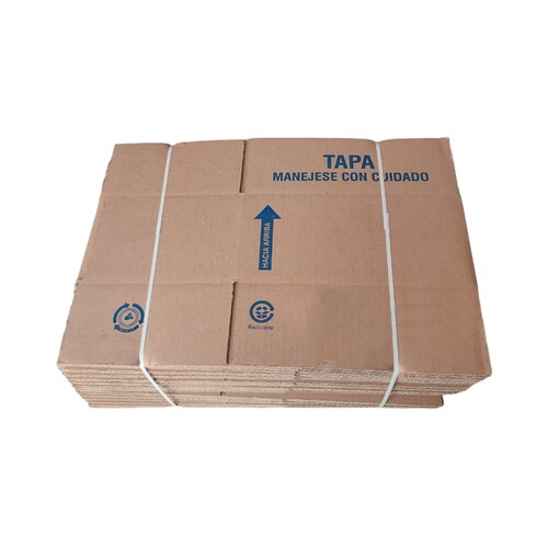 25 Cajas Cartón P/ Envíos E-commerce 30x21x13.5cm Económicas