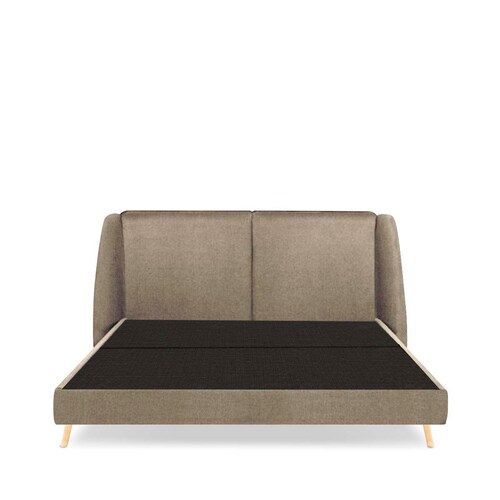 Cama Queen Size Trenton Cafe - Kessa.