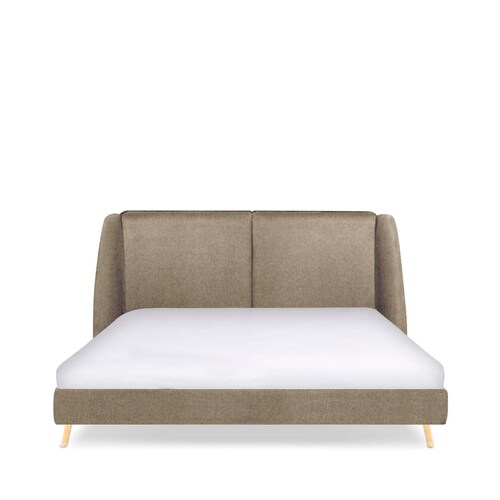 Cama Queen Size Trenton Cafe - Kessa.