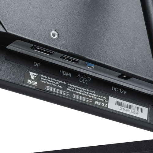 Monitor LED Gamer de 27'', 75 Hz, 2 ms, Quad HD 2560 x 1440, HDMI/DisplayPort, Game Factor MG650