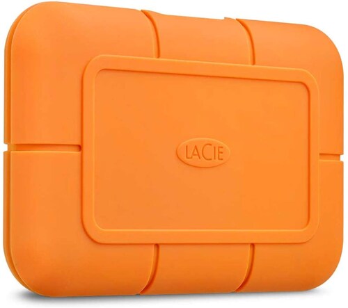 SSD Externo LaCie Rugged, 1TB, USB C 3.1