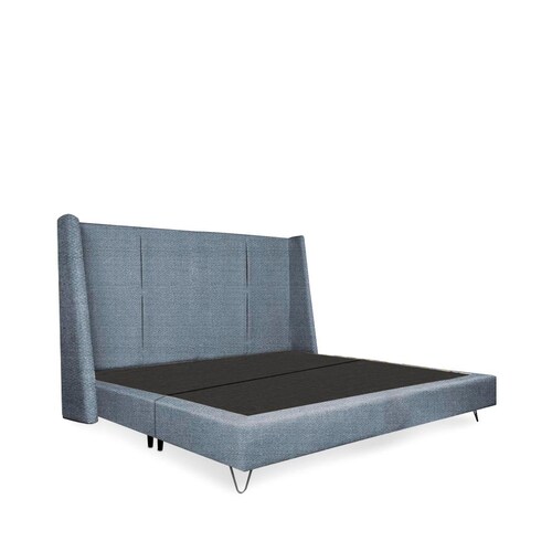 Cama Matrimonial Realy Azul - Kessa.