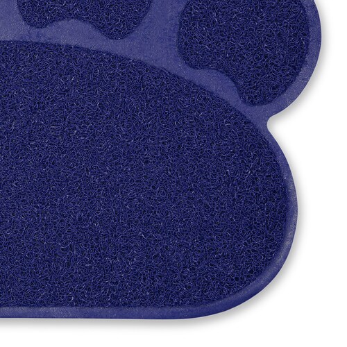Tapete de Entrada Huellas Blue Lavable 40x60 cms CasaMia