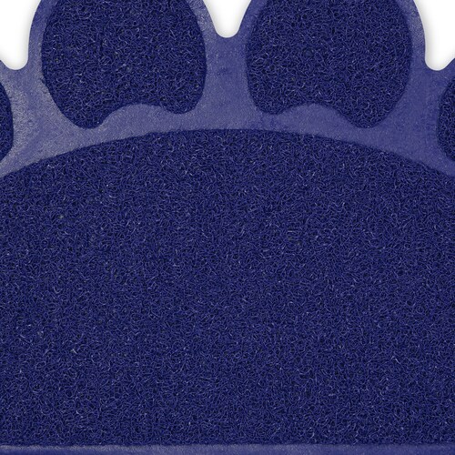 Tapete de Entrada Huellas Blue Lavable 40x60 cms CasaMia