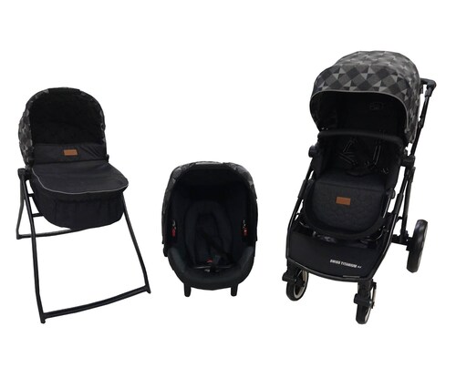 Carriola de Lujo Australia Swiss Titanium Aeiou Black/Carbonic