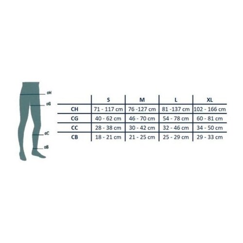 Jobst Opaque Panty Compresion 20-30 Mmhg Punta Cerrada