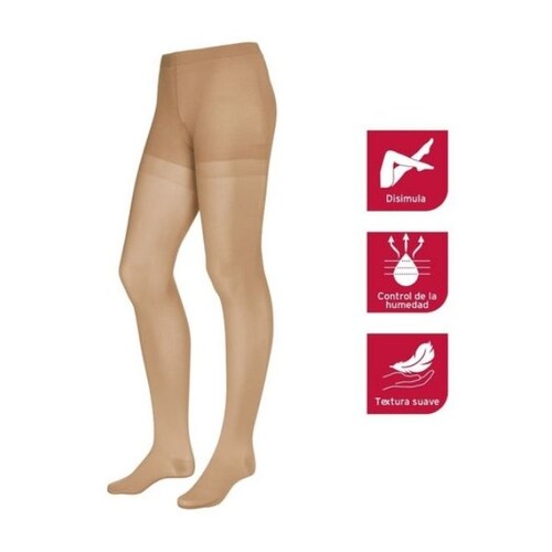Jobst Opaque Compresión 15-20 Mmhg Pantimedia Punta Cerrada