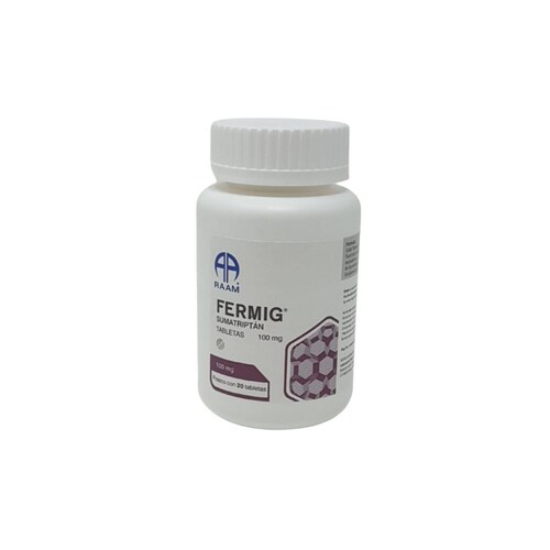 Fermig Sumatriptan 20 Tabs 100 Mg Raam