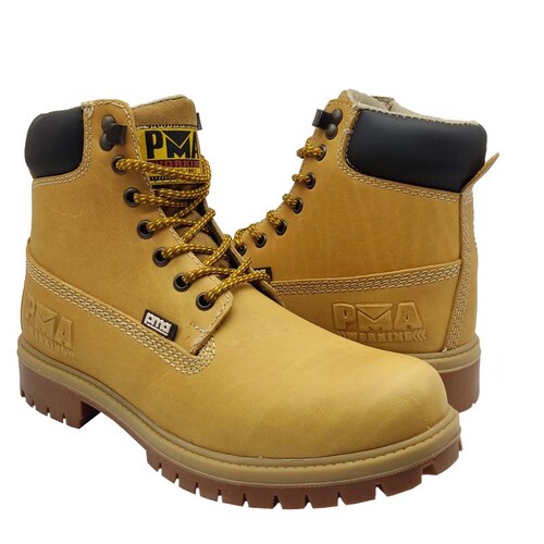 Botas PMA 702 Napa Miel Mujer Suela Antiderrapante Casuales Montaña