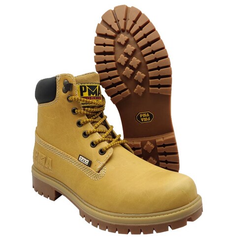 Botas PMA 702 Napa Miel Mujer Suela Antiderrapante Casuales Montaña