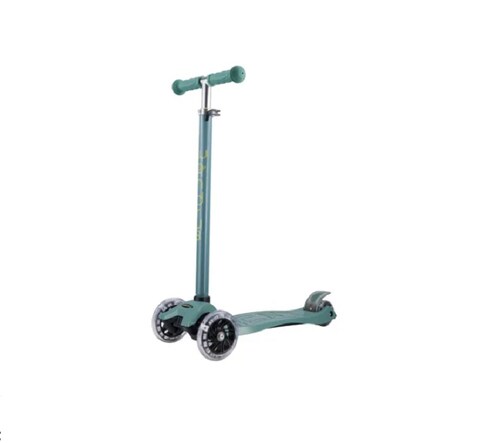 Patín Del Diablo Tri Scooter Para Niño 4-8 Años Verde 