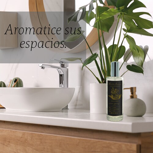 Punto Aroma - Home Mist 250ml - Ambientador de Fragancia Premium - Air Freshener - Spray aromatizante con atomizador - Ideal para casa, coche, oficina, carro, baño (Royal Lemon)