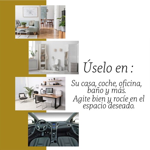 Punto Aroma - Home Mist 250ml - Ambientador de Fragancia Premium - Air Freshener - Spray aromatizante con atomizador - Ideal para casa, coche, oficina, carro, baño (Royal Lemon)