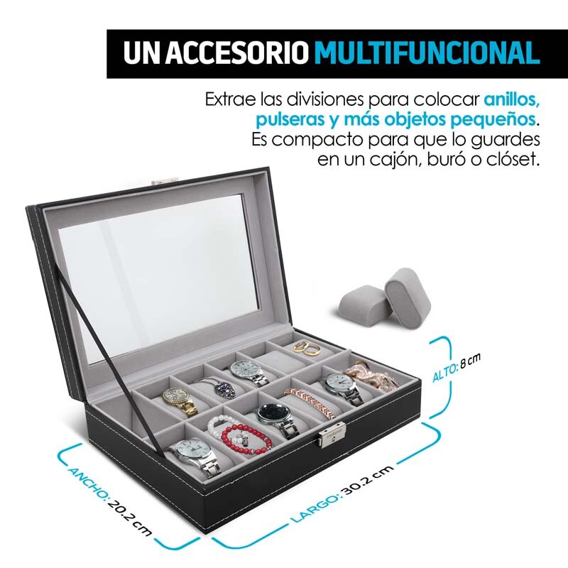 Caja para relojes sears new arrivals