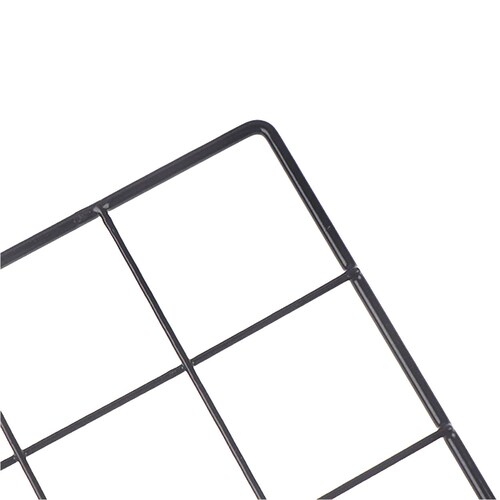 Set de 2 Paneles de Varilla Metálica Multifuncional Para Colgar Fotos y Arte