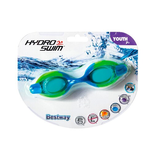 Goggles Gafas Verde Ajustables Deportivos Natación Infantil Unisex Swim Ocean
