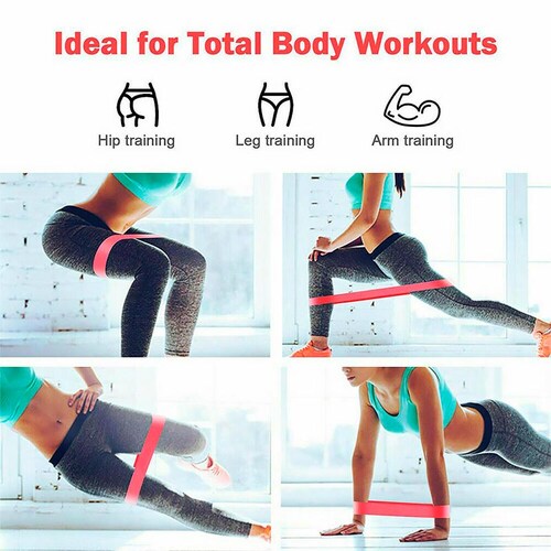 Ligas Elásticas De Resistencia Kit 5 Pzs Yoga Pilates 402j