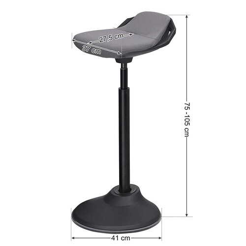 Taburete Silla de trabajo giratoria para escritorio de pie 
