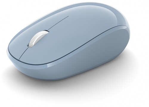 Mouse Microsoft Souris Bluetooth Optico Azul Pastel