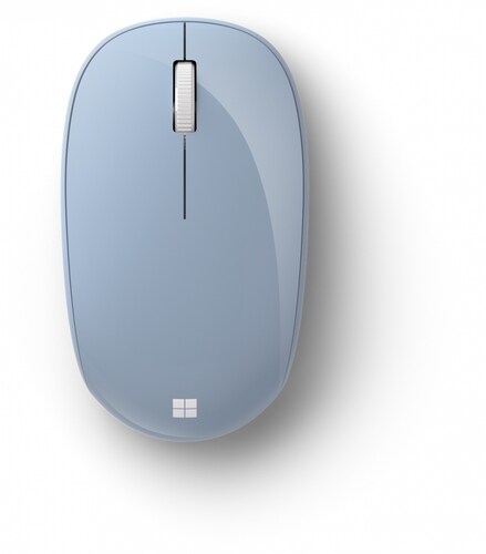 Mouse Microsoft Souris Bluetooth Optico Azul Pastel