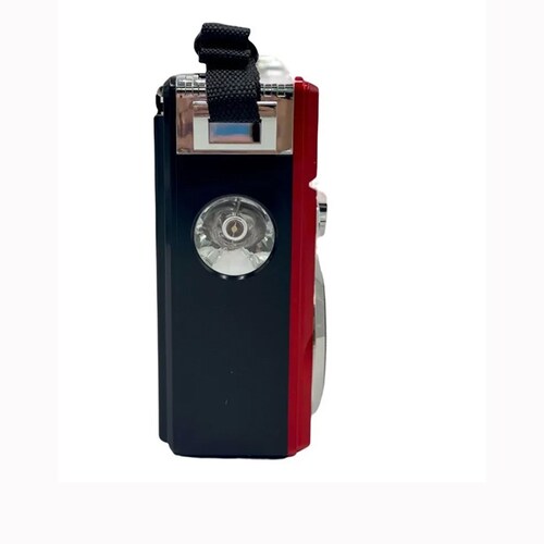 Bocina bluetooth FM/AM/SW 3 BAND RADIO sd, usb, P&T-833 diseño vintage Rojo