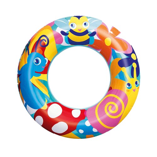  Paquete 6 Piezas Salvavidas Dona Inflable Infantil  Diseño Animales del Mar