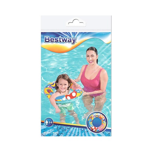  Paquete 6 Piezas Salvavidas Dona Inflable Infantil  Diseño Animales del Mar