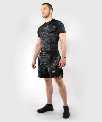 Short De Mma Venum Defender UFC - Camo Oscuro