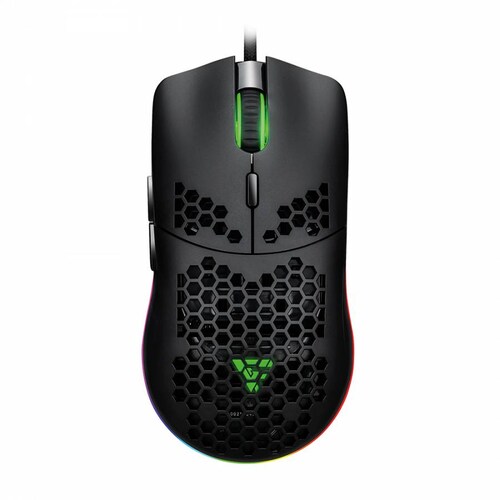 Mouse Gamer Game Factor Mog501 Click Láser 6200 Dpi Rgb Negro