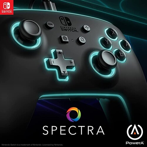 Control Alámbrico Nintendo Switch Spectra