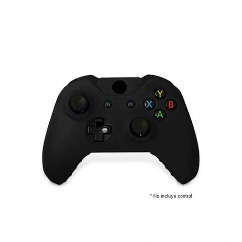 Grip de silicon para control de Xbox One KMD Negro