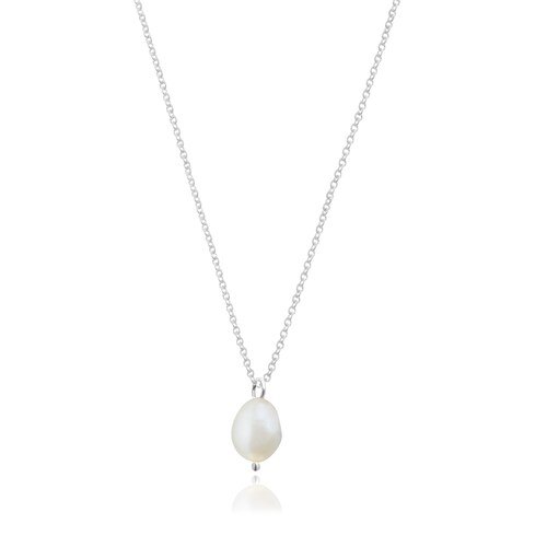 Dije Perla Cultivada y Cadena de Plata para Mujer por Anante Joyeria