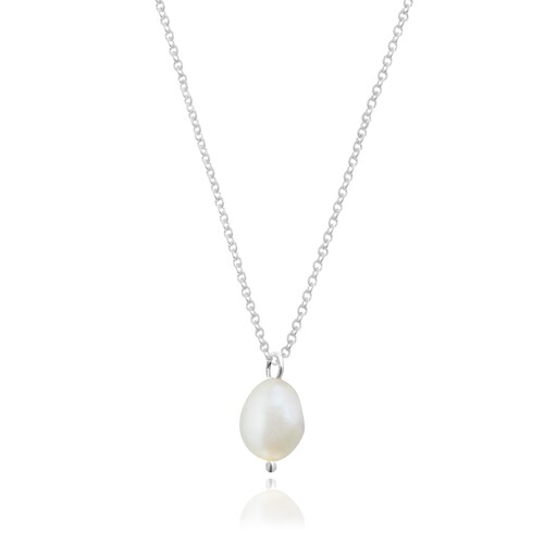 Dije Perla Cultivada y Cadena de Plata para Mujer por Anante Joyeria