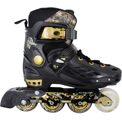 Patines Profesionales Linea Luz Led Talla 21-23 Premium Max